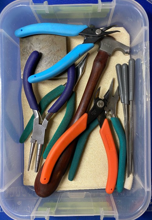 Susan LeGuyader's Creating on the Go - , General Education, , I take a small bench block